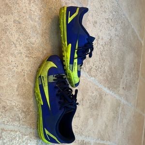 Nike Mercurial Vapor 14 Academy Turf Jr (Blue/Volt) Youth IndoorTurf Soccer 2.5Y